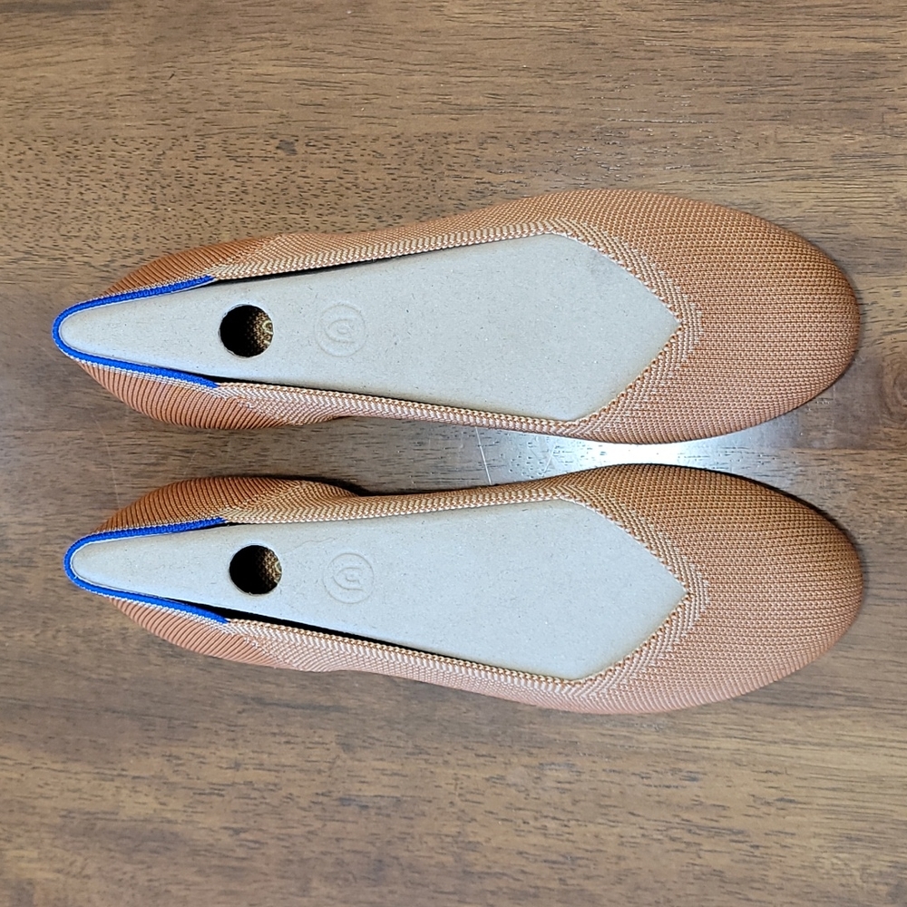 Rothy's Fawn Flats, size 9.5.